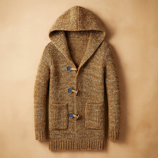URA-SEI 8 hooded Cardigan