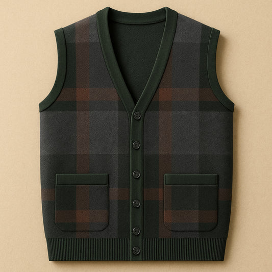 URA-MIYABI 8 knitted vest