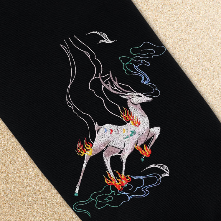URA-MIYABI 3 Qilin Noir Sweatshirt